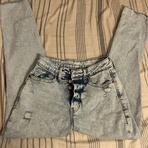 Old Navy High Rise Curvy OG Straight button up jeans